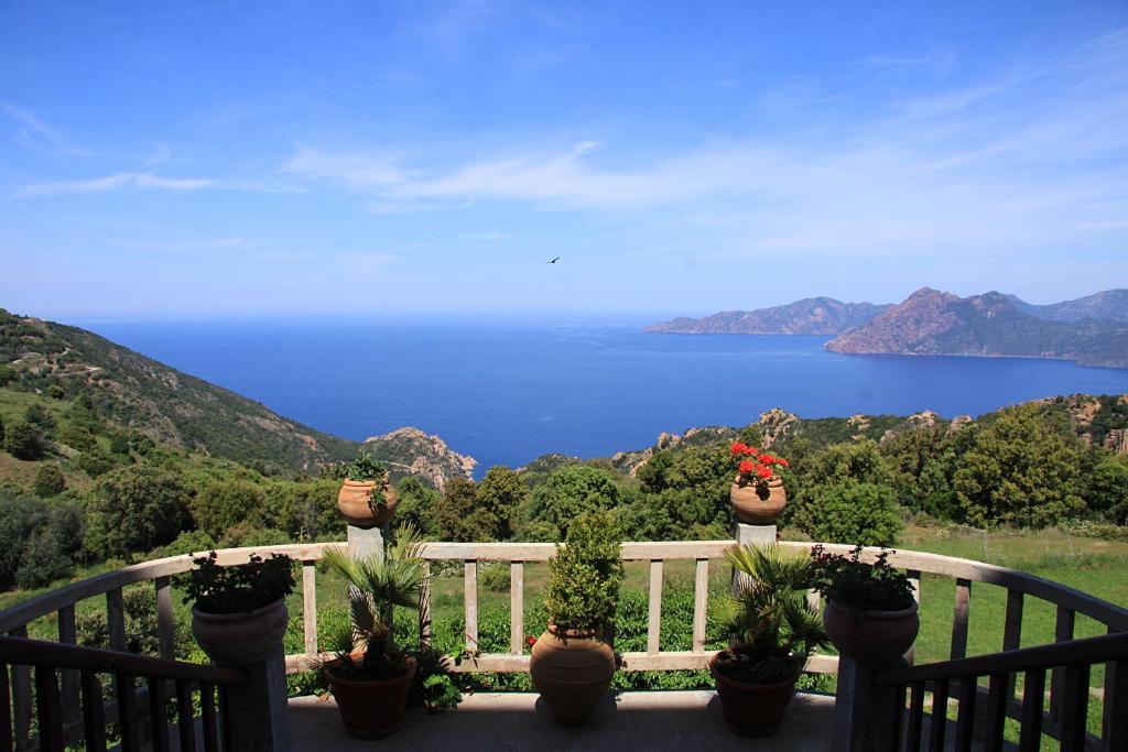 Hotel Les Roches Rouges Piana  Exterior foto